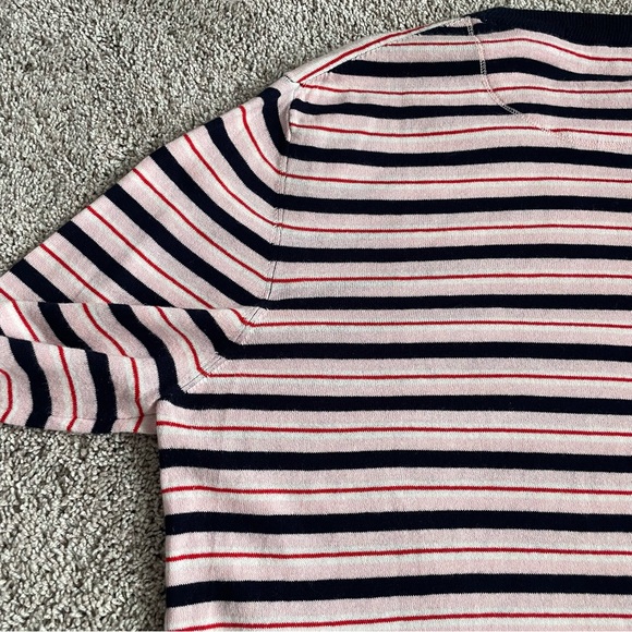 Scotch &Soda Cotton Wool Blend Striped knitted Sweater Pullover XXL BlackPink - Picture 11 of 16